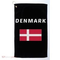 Denmark Danish Flag Souvenir Gift Copenhagen Golf Towel thumb 0