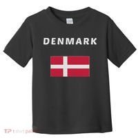 Denmark Danish Flag Souvenir Gift Copenhagen Toddler T-Shirt thumb 0