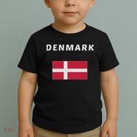 Denmark Danish Flag Souvenir Gift Copenhagen Toddler T-Shirt thumb 2
