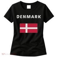 Denmark Danish Flag Souvenir Gift Copenhagen Women's T-Shirt thumb 0