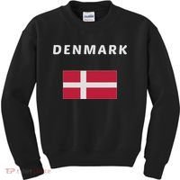 Denmark Danish Flag Souvenir Gift Copenhagen Kids Sweatshirt thumb 0