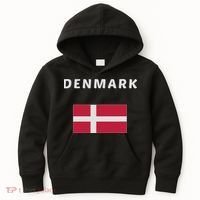 Denmark Danish Flag Souvenir Gift Copenhagen Kids Hoodie thumb 0