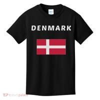 Denmark Danish Flag Souvenir Gift Copenhagen Kids T-Shirt thumb 0