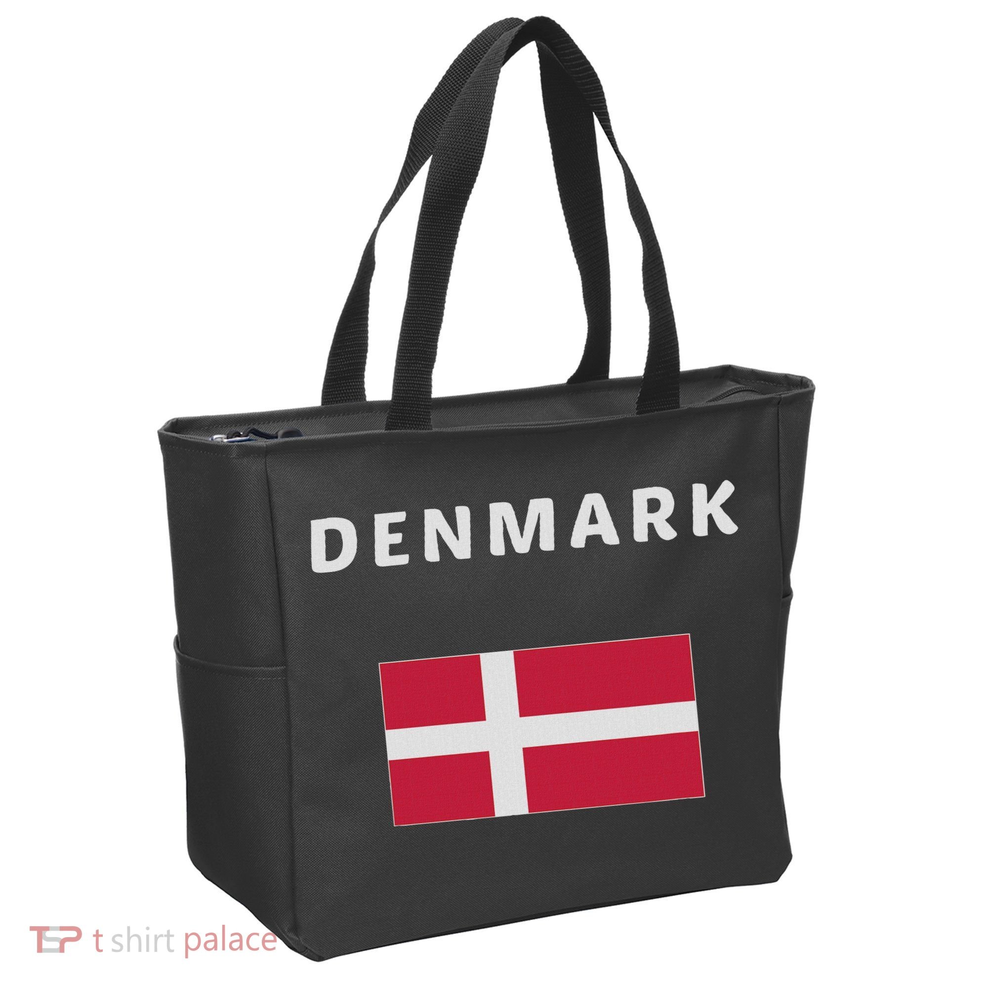 Denmark Danish Flag Souvenir Gift Copenhagen Tote Bag