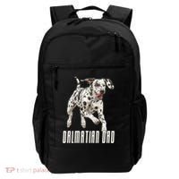 Dalmatian Dad Father Parent Dal Dog Running Cute Adorable Cute Gift Backpack thumb 0