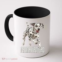 Dalmatian Dad Father Parent Dal Dog Running Cute Adorable Cute Gift Coffee Mug thumb 0