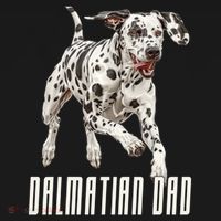 Dalmatian Dad Father Parent Dal Dog Running Cute Adorable Cute Gift Women's Hoodie thumb 2