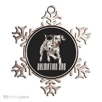 Dalmatian Dad Father Parent Dal Dog Running Cute Adorable Cute Gift Ornament