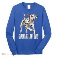 Dalmatian Dad Father Parent Dal Dog Running Cute Adorable Cute Gift Long Sleeve Shirt thumb 0