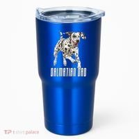 Dalmatian Dad Father Parent Dal Dog Running Cute Adorable Cute Gift Tumbler thumb 0