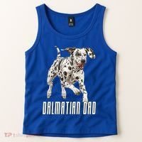 Dalmatian Dad Father Parent Dal Dog Running Cute Adorable Cute Gift Tank Top thumb 2