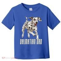 Dalmatian Dad Father Parent Dal Dog Running Cute Adorable Cute Gift Toddler T-Shirt thumb 0