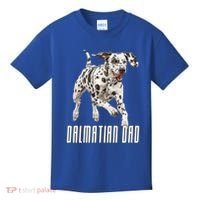 Dalmatian Dad Father Parent Dal Dog Running Cute Adorable Cute Gift Kids T-Shirt thumb 0