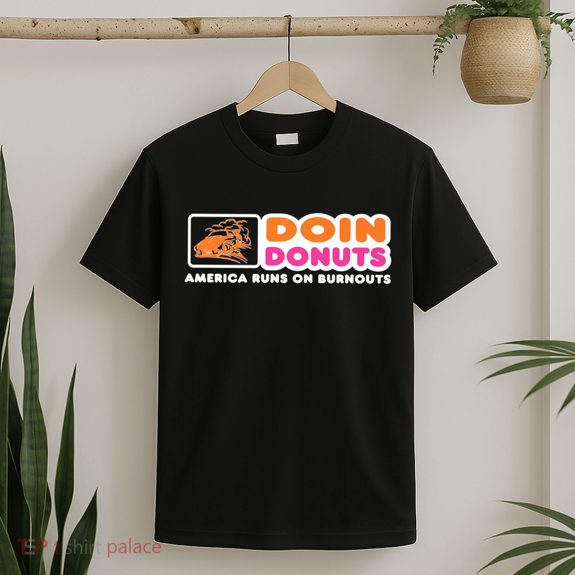 Doin Donuts Funny Burnout Racing Car Enthusiast T-Shirt