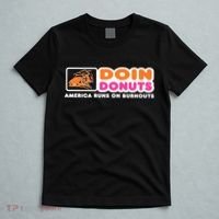 Doin Donuts Funny Burnout Racing Car Enthusiast T-Shirt thumb 5