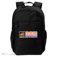 Doin Donuts Funny Burnout Racing Car Enthusiast Backpack thumb 0