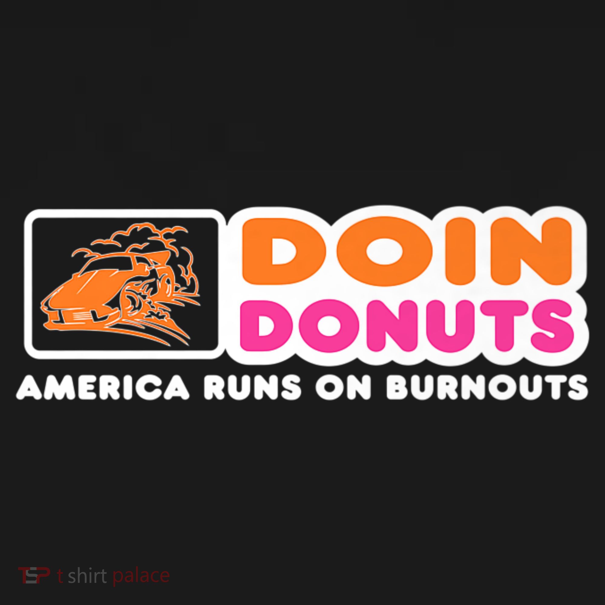 Doin Donuts Funny Burnout Racing Car Enthusiast Coaster