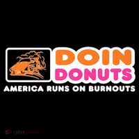 Doin Donuts Funny Burnout Racing Car Enthusiast Women's Hoodie thumb 2