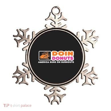 Doin Donuts Funny Burnout Racing Car Enthusiast Ornament