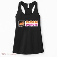 Doin Donuts Funny Burnout Racing Car Enthusiast Women's Tank Top thumb 0