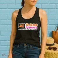 Doin Donuts Funny Burnout Racing Car Enthusiast Women's Tank Top thumb 2