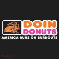 Doin Donuts Funny Burnout Racing Car Enthusiast Hat thumb 2