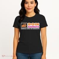 Doin Donuts Funny Burnout Racing Car Enthusiast Women's T-Shirt thumb 4
