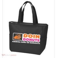 Doin Donuts Funny Burnout Racing Car Enthusiast Tote Bag thumb 3