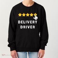 Delivery Driver Five Star Food Dash Grub Grocery Women's Sweatshirt thumb 0
