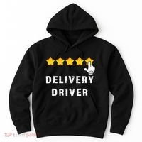 Delivery Driver Five Star Food Dash Grub Grocery Hoodie thumb 0