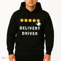 Delivery Driver Five Star Food Dash Grub Grocery Hoodie thumb 2