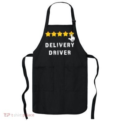 Delivery Driver Five Star Food Dash Grub Grocery Apron