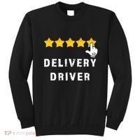 Delivery Driver Five Star Food Dash Grub Grocery Sweatshirt thumb 0