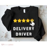 Delivery Driver Five Star Food Dash Grub Grocery Sweatshirt thumb 2
