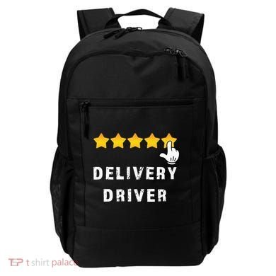Delivery Driver Five Star Food Dash Grub Grocery Backpack