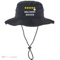 Delivery Driver Five Star Food Dash Grub Grocery Bucket Hat thumb 0