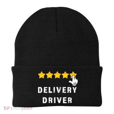 Delivery Driver Five Star Food Dash Grub Grocery Beanie