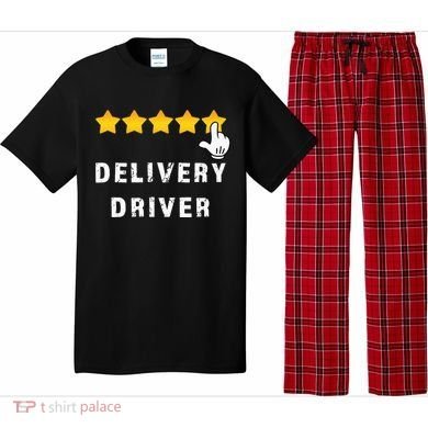 Delivery Driver Five Star Food Dash Grub Grocery Pajama Set
