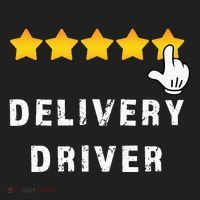 Delivery Driver Five Star Food Dash Grub Grocery Tumbler thumb 3