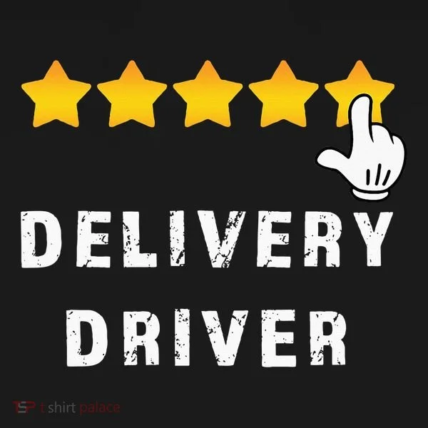 Delivery Driver Five Star Food Dash Grub Grocery Ornament