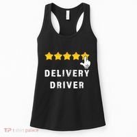 Delivery Driver Five Star Food Dash Grub Grocery Women's Tank Top thumb 0