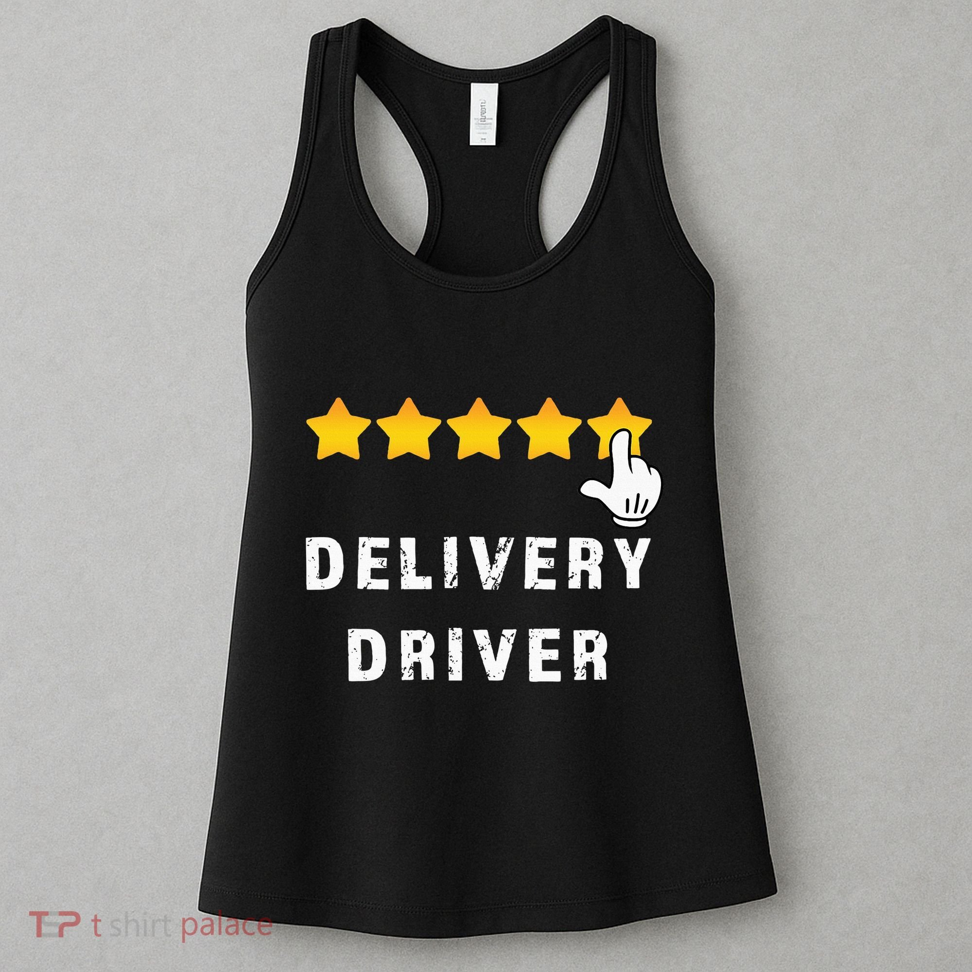 Delivery Driver Five Star Food Dash Grub Grocery Women's Tank Top