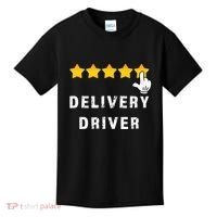 Delivery Driver Five Star Food Dash Grub Grocery Kids T-Shirt thumb 0