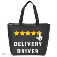 Delivery Driver Five Star Food Dash Grub Grocery Tote Bag thumb 0