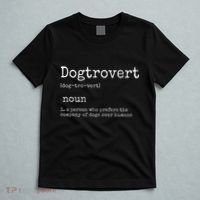 Dogtrovert Definition Funny Dog S T-Shirt thumb 5