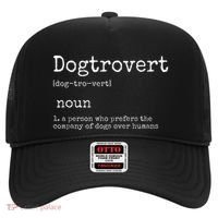 Dogtrovert Definition Funny Dog S Hat thumb 0