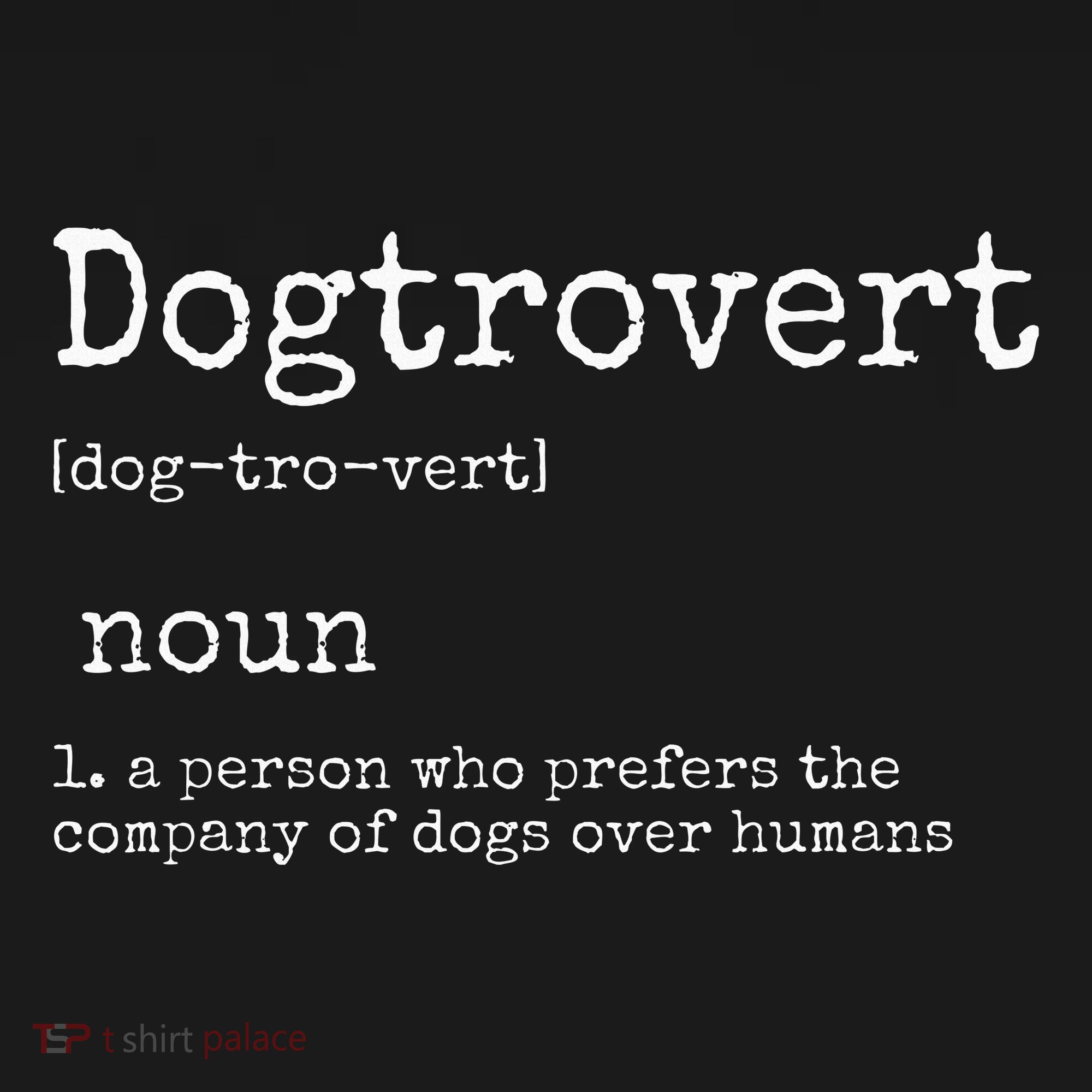 Dogtrovert Definition Funny Dog S Kids Hoodie