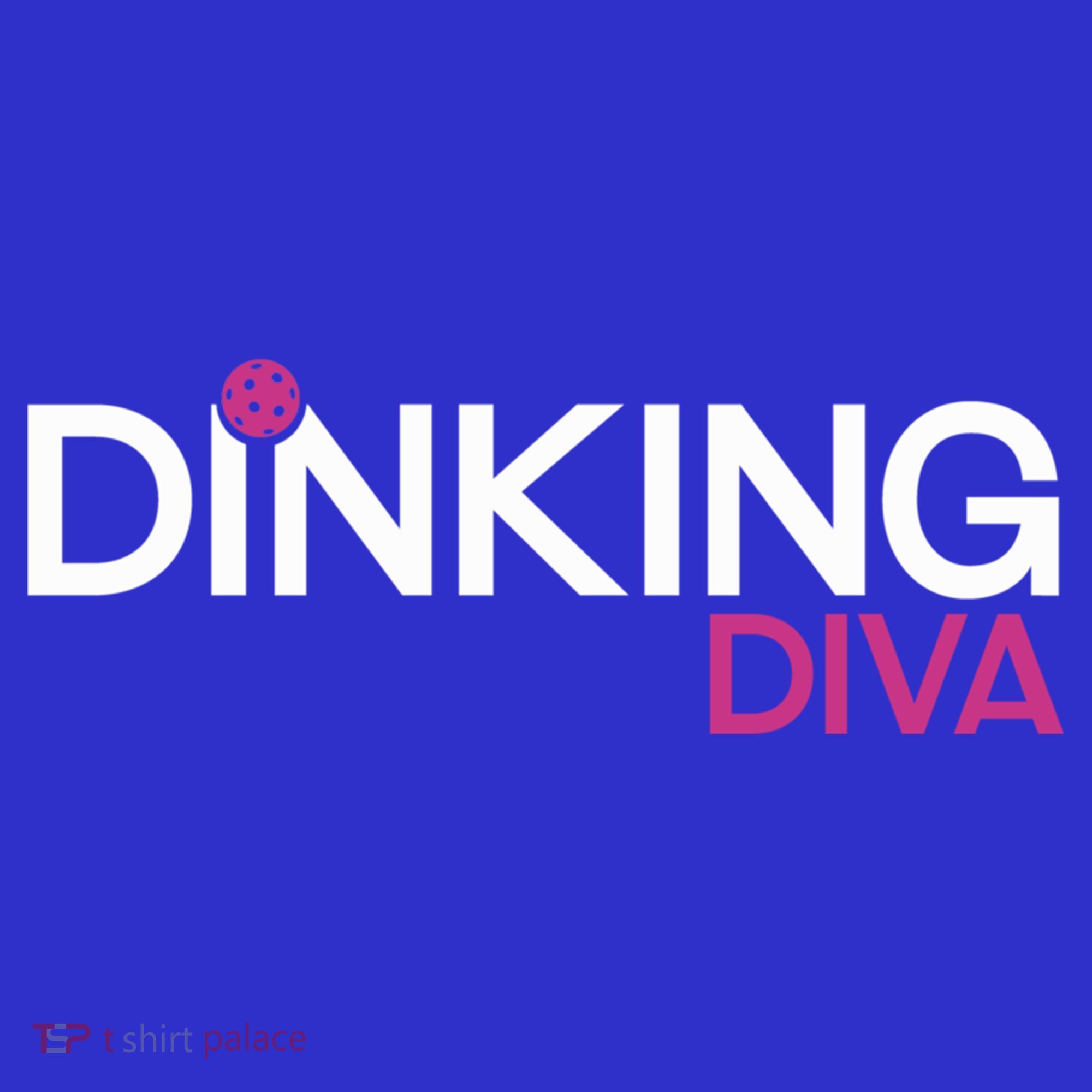 Dinking Diva Funny Pickleball Breast Cancer Awareness Gift Mousepad