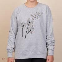 Dandelion Donkey Flower Floral Donkey Tree Lover Gift Women's Sweatshirt thumb 0