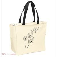 Dandelion Donkey Flower Floral Donkey Tree Lover Gift Tote Bag thumb 2